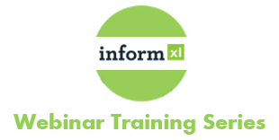 informXL webinar training series logo